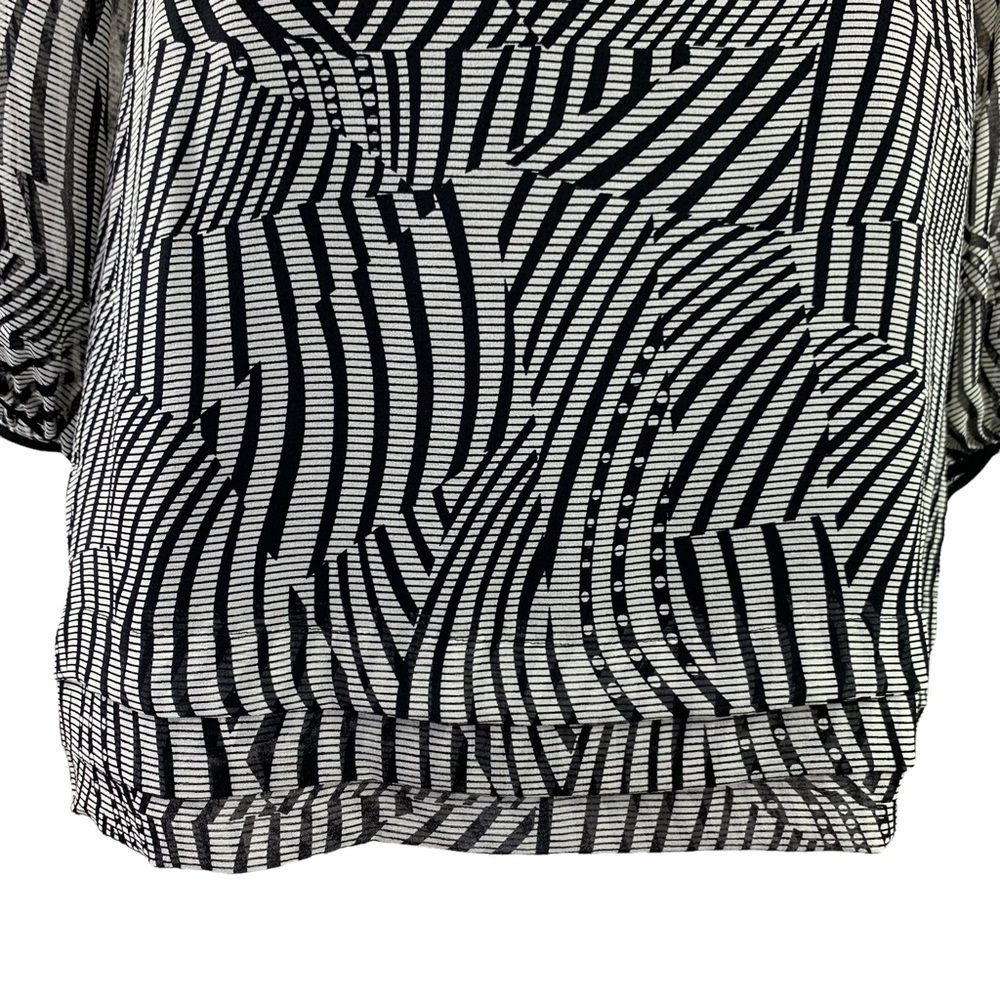 Ted Baker London Abstract Zebra Pattern With Bron… - image 6